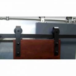 Cheap 🎉 National Oil Rubbed Bronze Steel Up To 200 Lb. Barn Door Track Hardware Kit 😀 -National Sales Store 1440x810NationalVideoThumbnail 2