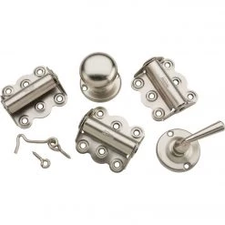 Brand new 👏 National Satin Nickel 3-Hinge Screen Door Kit 🔔