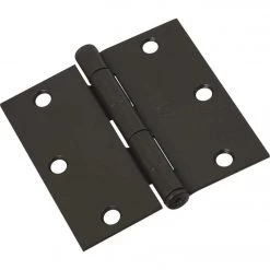 Best deal ⌛ National 3-1/2 In. Square Oil Rubbed Bronze Door Hinge (3-Pack) ⌛