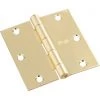 Flash Sale ✨ National 3-1/2 In. Square Polished Brass Door Hinge (3-Pack) 💯 -National Sales Store ItemImage 200660 q5vdk8 8lxat4 4uh6r5
