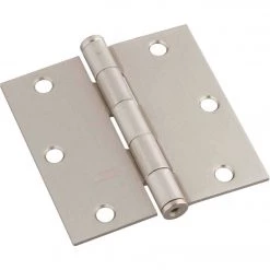 Wholesale 🌟 National 3-1/2 In. Square Satin Nickel Door Hinge (3-Pack) 🌟