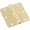 New 🧨 National 3-1/2 In. X 1/4 In. Radius Polished Brass Door Hinge (3-Pack) 👏 2 New 🧨 National 3-1/2 In. X 1/4 In. Radius Polished Brass Door Hinge (3-Pack) 👏 -National Sales Store ItemImage 200704 q5vdlr 9xjuko c7qef8