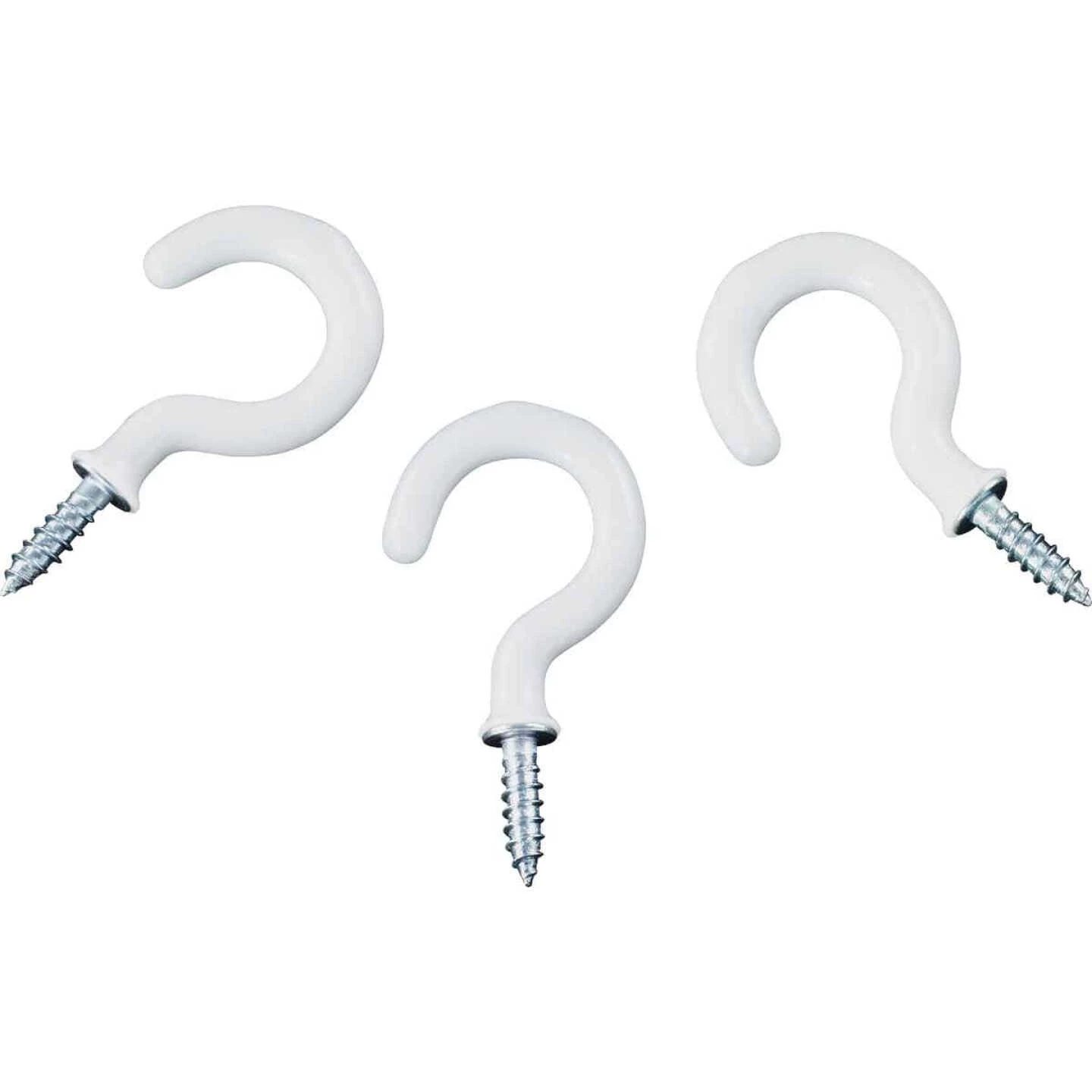 Best Sale π₯ National 1 In. White Vinyl Cup Hook (30 Count) π 4 Best Sale π₯ National 1 In. White Vinyl Cup Hook (30 Count) π - Image 2