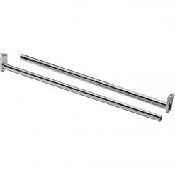 Budget ❤️ National 48 In. To 72 In. Adjustable Closet Rod, Chrome 🌟