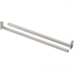 Best Pirce ❤️ National 30 In. To 48 In. Adjustable Closet Rod, Satin Nickel 🎁
