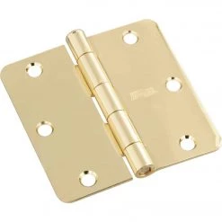 Top 10 🎉 National 3-1/2 In. X 1/4 In. Radius Polished Brass Door Hinge 🧨