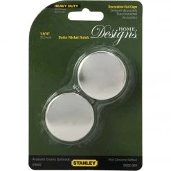 Best Sale ⌛ National Catalog V8602 Satin Nickel Closet Rod End Caps (2-Count) ✨ 5 Best Sale ⌛ National Catalog V8602 Satin Nickel Closet Rod End Caps (2-Count) ✨ -National Sales Store ItemImage 200958 q5vdvm gbucwo fx8z7e