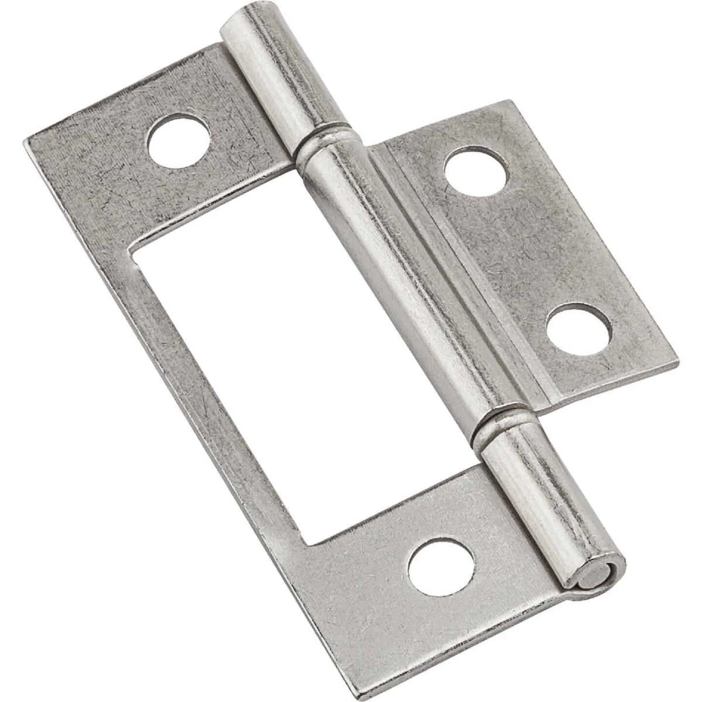 Outlet 🌟 National Non-Removable Pin Surface Mount Satin Nickel Bi-Fold Door Hinge 🔥 3 Outlet 🌟 National Non-Removable Pin Surface Mount Satin Nickel Bi-Fold Door Hinge 🔥