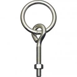Promo ❤️ National 3/8 In. X 3-3/4 In. Zinc Ring Eye Bolt 🎁