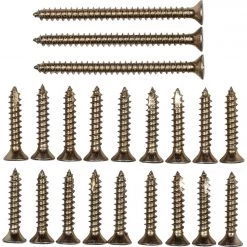Deals ✔️ National Brass Tone Door Hinge Screw Pack (21 Ct.) 😀