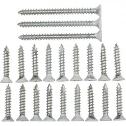 Budget 🔔 National White Door Hinge Screw Pack (21 Ct.) ✨