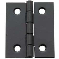 Outlet 🌟 National 1-1/2 In. X 1-1/4 In. Oil Rubbed Bronze Broad Hinge (2-Pack) 🔥