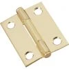 New 😉 National 2 In. Brass Full-Inset Pin Hinge (2-Pack) 😍 -National Sales Store ItemImage 201136 q5ve4e fe3w88 2vpe58