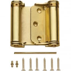 Cheap 👏 National 3 In. Satin Brass Double-Acting Spring Door Hinge ❤️