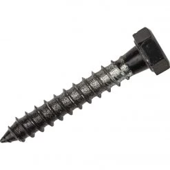 Promo 😉 National 1/4 In. X 1-1/2 In. Black Hex Lag Bolt (4 Ct.) 😍