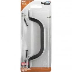 Best Sale 🔔 National 6-3/4 In. Black Gate Pull 🔥 -National Sales Store ItemImage 201329 q5vedh 1t889k g226st