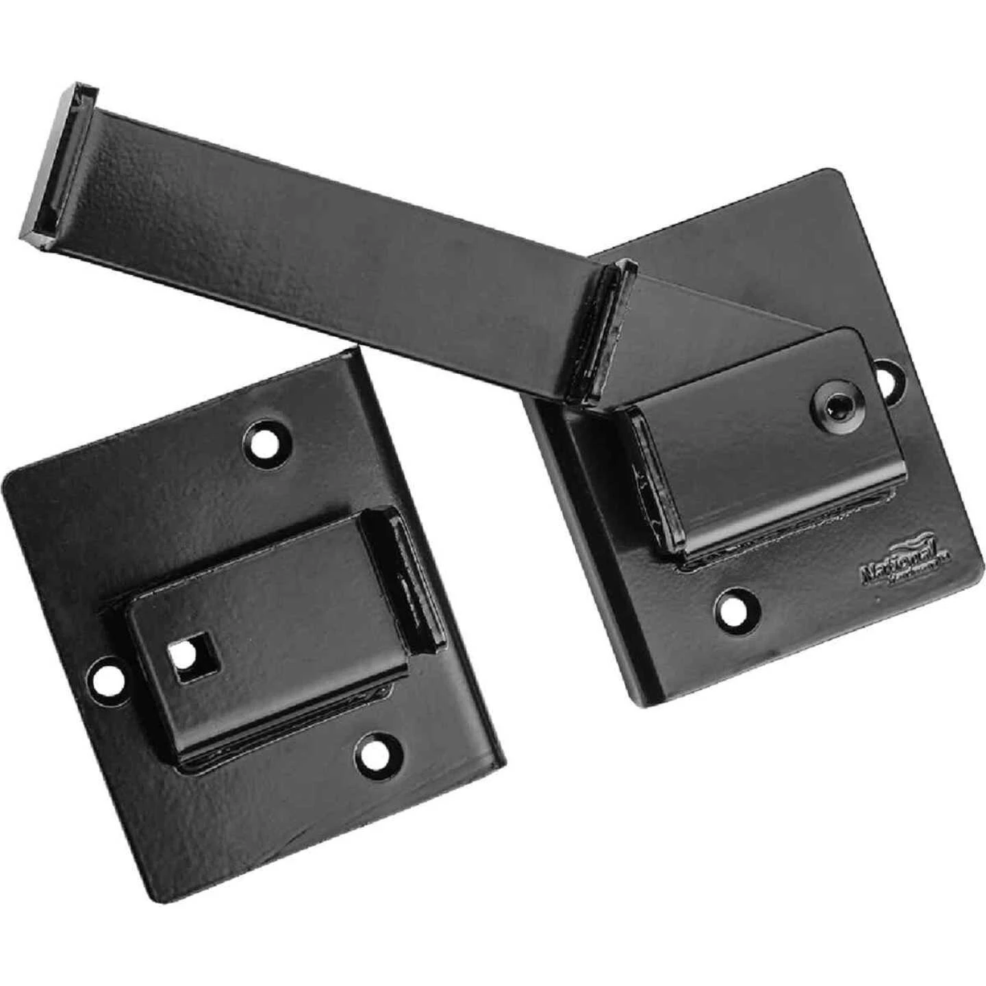 Best Sale 🧨 National Heavy-Duty Black Flip Gate Latch 🤩 3 Best Sale 🧨 National Heavy-Duty Black Flip Gate Latch 🤩