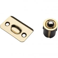 Best Sale 👍 National 1440 Polished Brass Drive-In Ball Catch 🎉