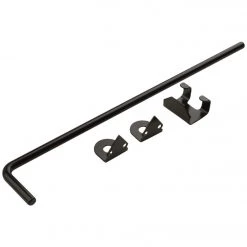 Budget ❤️ National 1/2 In. X 18 In. Black Steel Cane Bolt 🔔