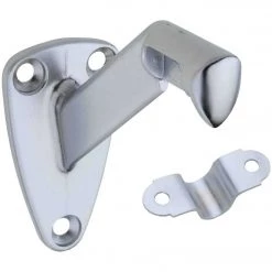 Cheap 🎁 National Satin Chrome Zinc Die-Cast With Steel Strap Handrail Bracket 🔥