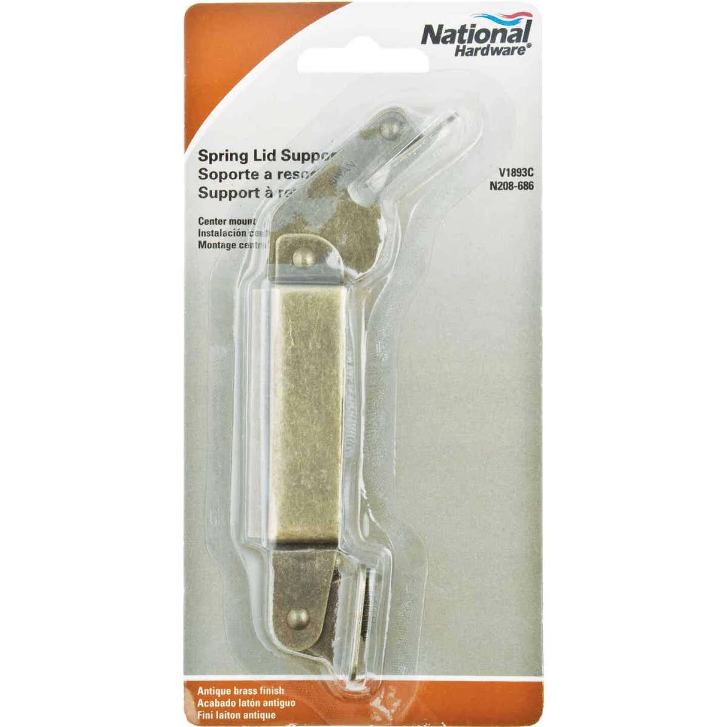 Best Sale โ๏ธ National Catalog V1893 Antique Brass Center Spring Lid Support ๐ฏ 4 Best Sale โ๏ธ National Catalog V1893 Antique Brass Center Spring Lid Support ๐ฏ - Image 2