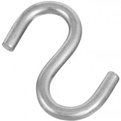New ✨ National 3 In. Stainless Steel Heavy Open S Hook ✨