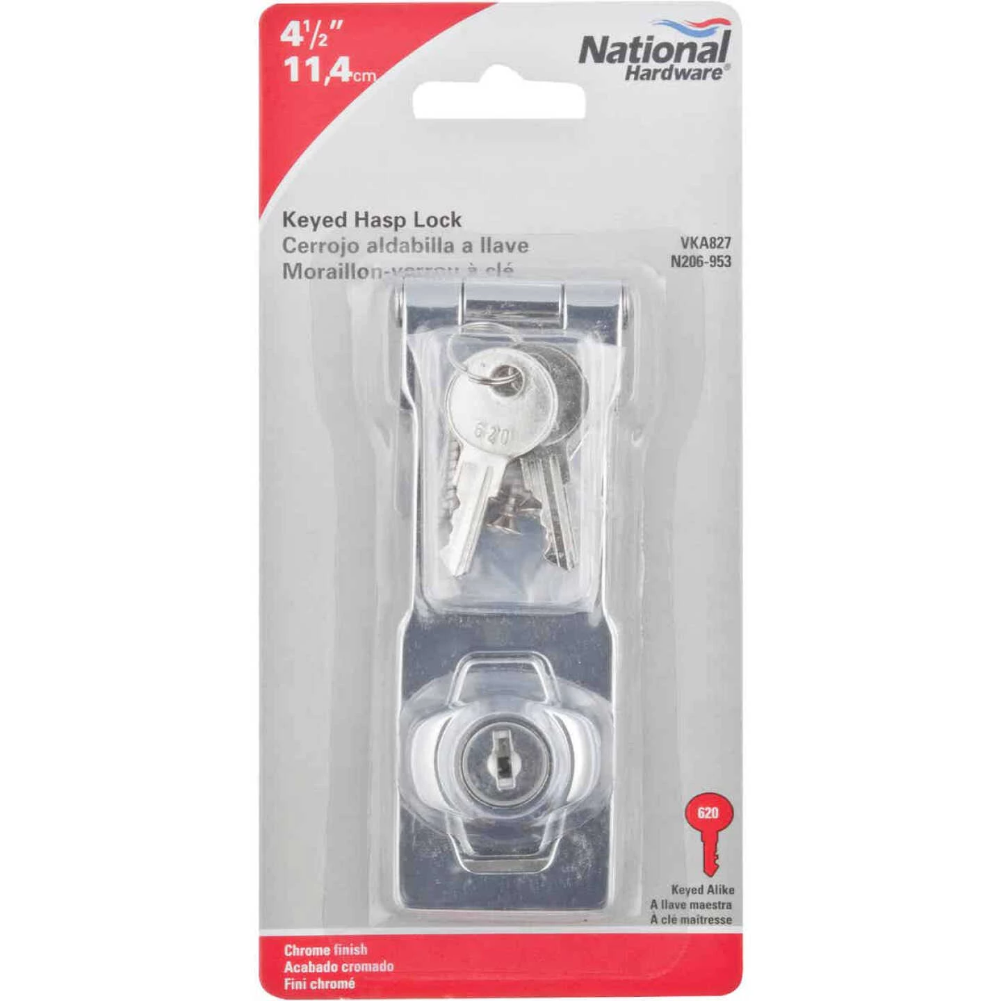 Best reviews of 😉 National 4-1/2 In. Keyed Alike Hasp Lock ⌛ 4 Best reviews of 😉 National 4-1/2 In. Keyed Alike Hasp Lock ⌛ - Image 2