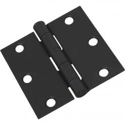 Best reviews of 👏 National 3 In. Square Black Door Hinge 😍