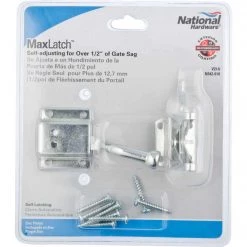 Top 10 🎁 National 4 In. Zinc MaxLatch Sag Compensating Latch ✨ -National Sales Store ItemImage 207136 q5vf8r 6i0q4g 9e5k8g