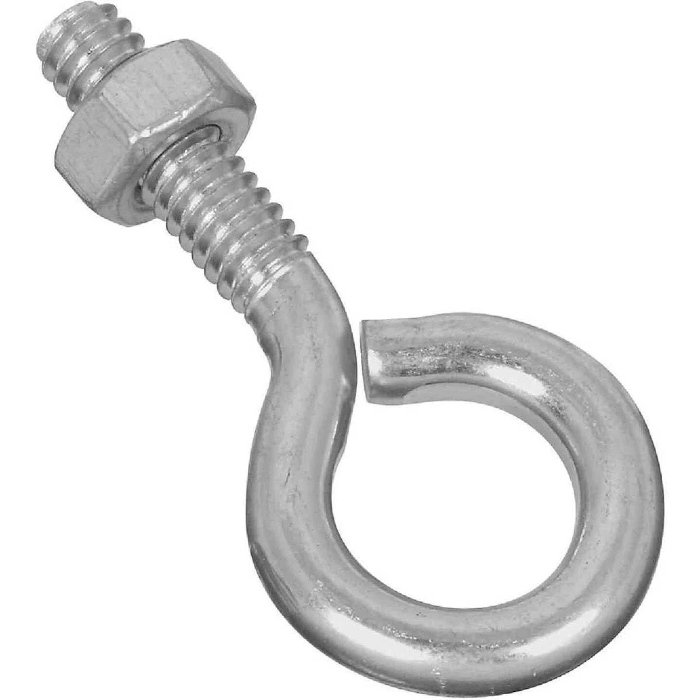Cheap 🤩 National 1/4 In. X 2 In. Zinc Eye Bolt With Hex Nut 🌟 3 Cheap 🤩 National 1/4 In. X 2 In. Zinc Eye Bolt With Hex Nut 🌟