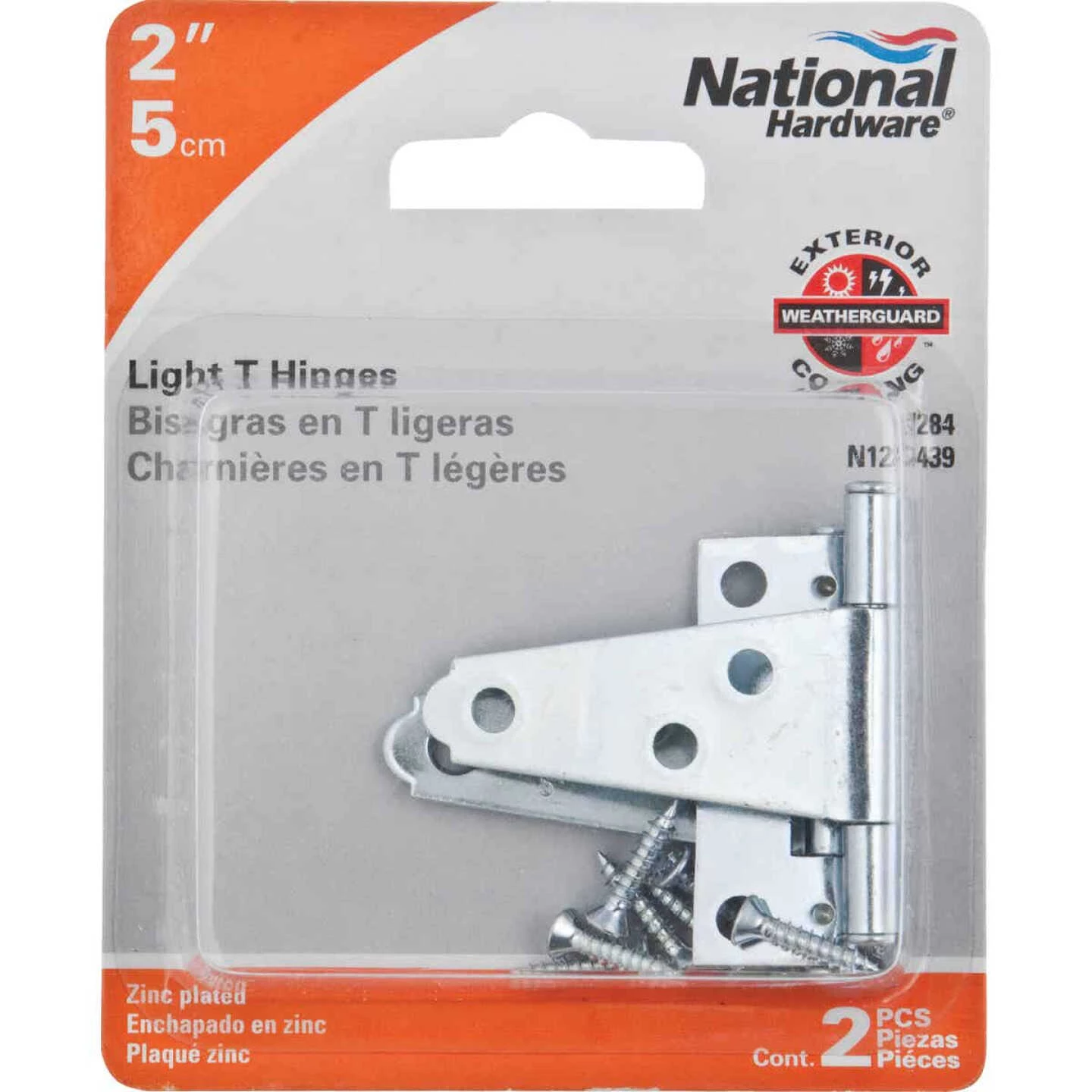 Wholesale 🤩 National 2 In. Light Duty T-Hinge With Screw (2 Count) 🔥 4 Wholesale 🤩 National 2 In. Light Duty T-Hinge With Screw (2 Count) 🔥 - Image 2