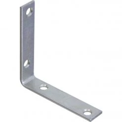 Discount 😍 National Catalog 115 3-1/2 In. X 3/4 In. Zinc Corner Brace ✔️