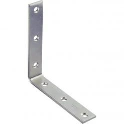 Budget 😉 National Catalog 115 6 In. X 1-1/8 In. Zinc Corner Brace 😉