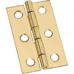 Wholesale 😀 National 1-3/16 In. X 2 In. Brass Surface Mount Medium Decorative Hinge 👍