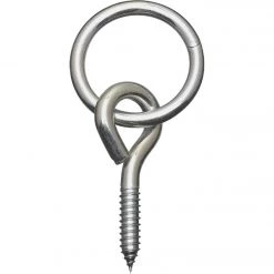 Best reviews of ✔️ National 2 In. Dia. X 3/8 Thick Zinc-Plated Steel Hitch Ring With Screw Eye 🔔