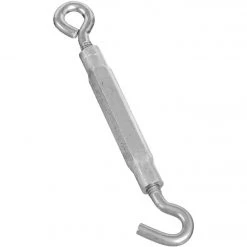 Promo ⌛ National 1/4 In. X 7-1/2 In. Zinc Hook & Eye Turnbuckle 🥰