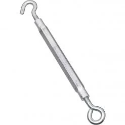 Hot Sale 😀 National 3/8 In. X 16 In. Zinc Hook & Eye Turnbuckle 👍