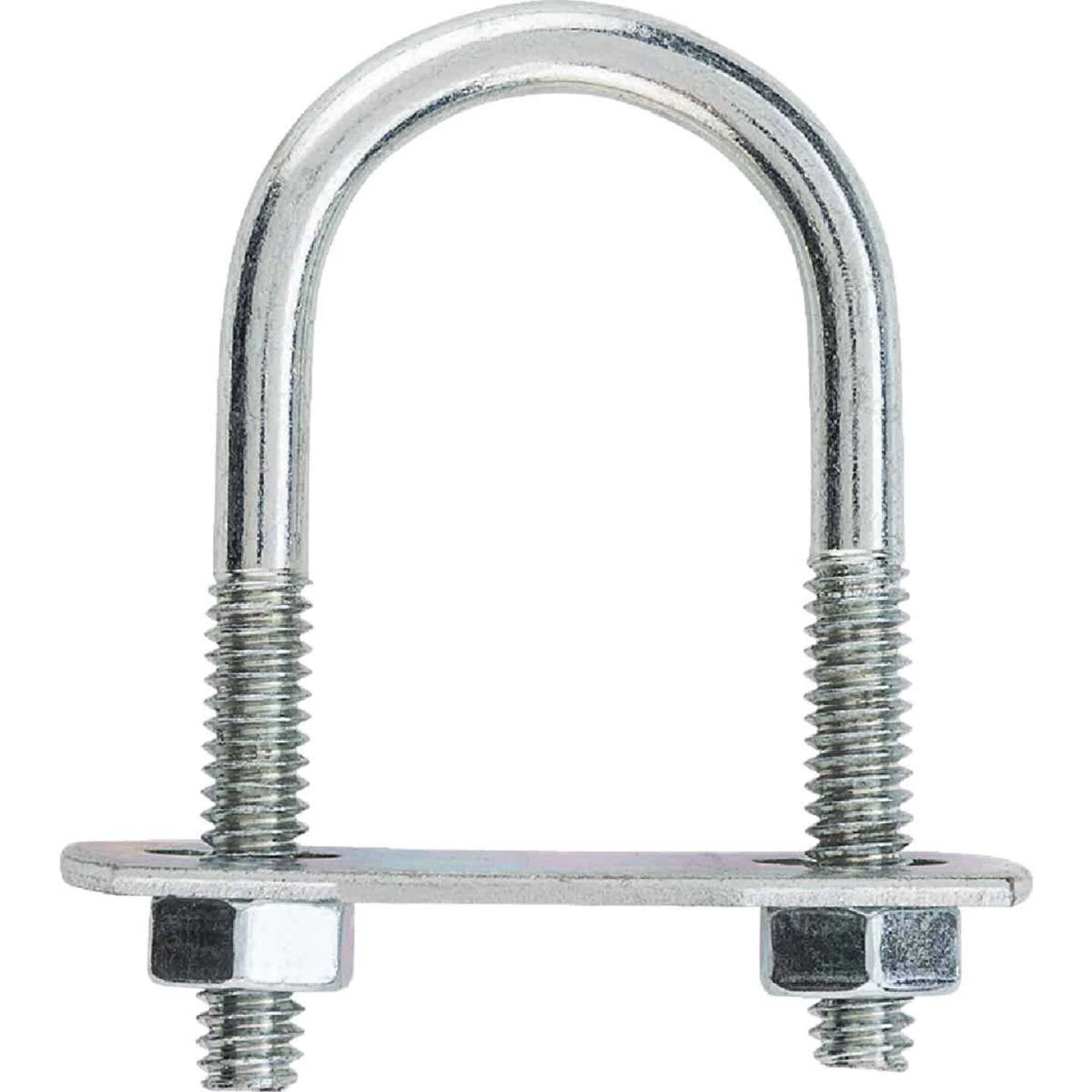 Brand new 🔔 National 1/4 In. X 1-1/8 In. X 2-1/4 In. Zinc Round U Bolt ✨ 4 Brand new 🔔 National 1/4 In. X 1-1/8 In. X 2-1/4 In. Zinc Round U Bolt ✨ - Image 2