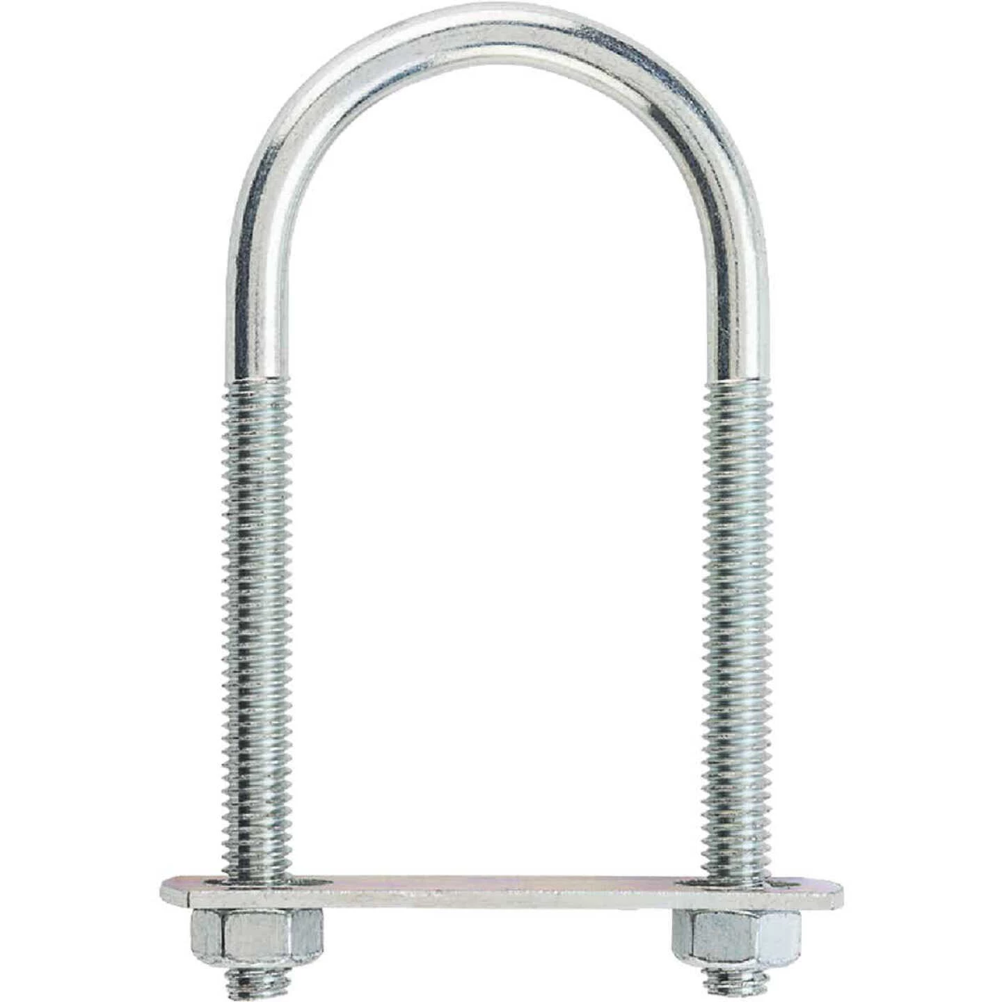 Cheapest ❤️ National 5/16 In. X 1-3/4 In. X 4-1/4 In. Zinc Round U Bolt 🛒 4 Cheapest ❤️ National 5/16 In. X 1-3/4 In. X 4-1/4 In. Zinc Round U Bolt 🛒 - Image 2