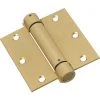 Brand new ⌛ National 3-1/2 In. Square Satin Brass Spring Door Hinge ⌛ -National Sales Store ItemImage 212423 q5vg11 imkfk 37zak2