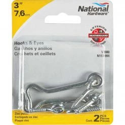 Deals ⌛ National 3 In. Steel Hook & Eye Bolt (2 Ct.) ❤️ 5 Deals ⌛ National 3 In. Steel Hook & Eye Bolt (2 Ct.) ❤️ -National Sales Store ItemImage 212497 q5vg1d f2peg8 6v4m4f