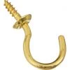 Budget 🤩 National V2021 1 In. Solid Brass Series Cup Hook (4 Count) 🤩 -National Sales Store ItemImage 212807 q5vg2z 69ybnc 84a38v