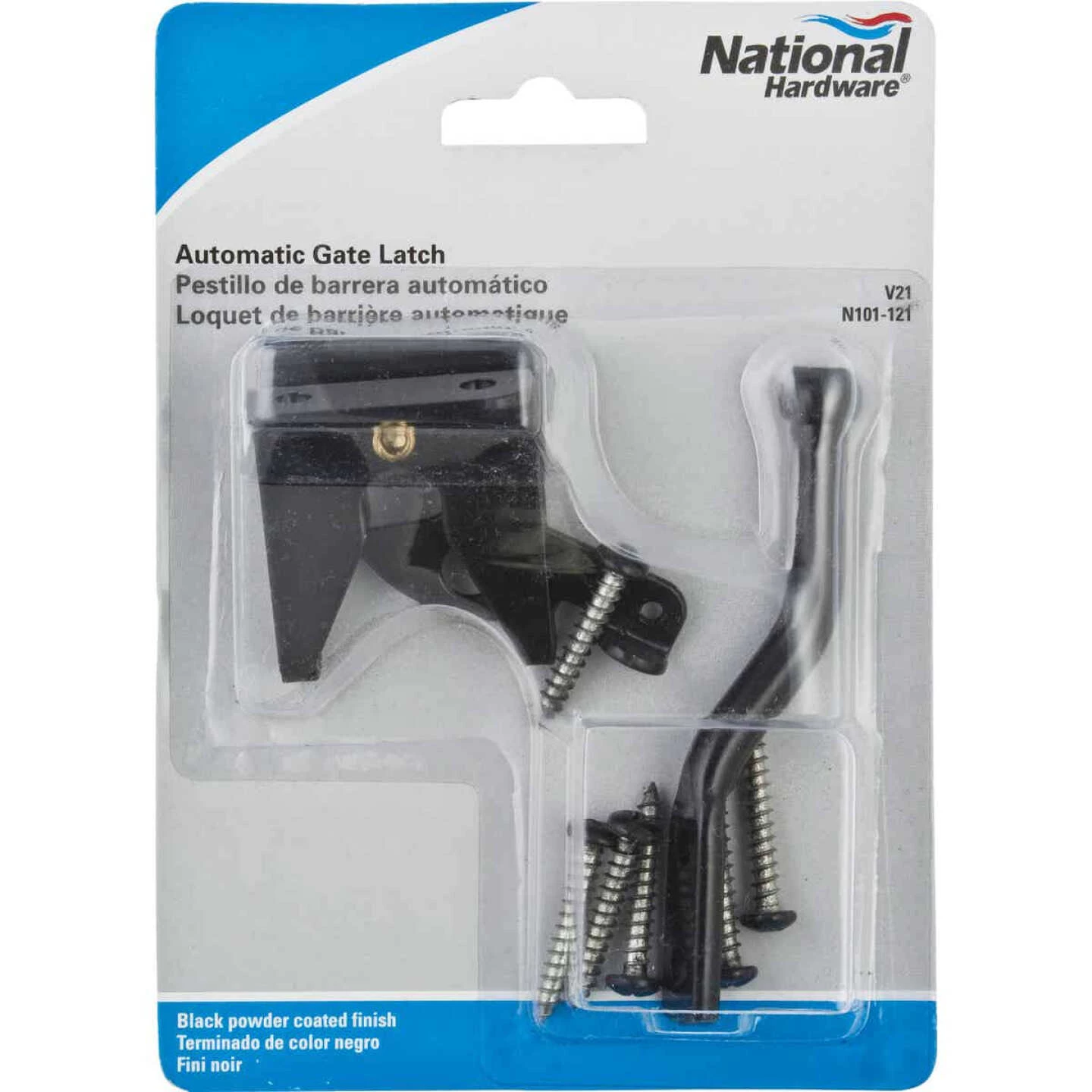 Discount ✨ National Black Steel Automatic Gate Latch ✨ 4 Discount ✨ National Black Steel Automatic Gate Latch ✨ - Image 2