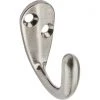 Best deal ⌛ National Satin Nickel Single Clothes Wardrobe Hook, 2 Per Card 🔔 -National Sales Store ItemImage 215038 q5vg92 f8rcwg bcblo