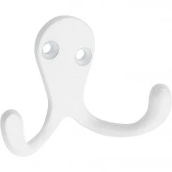 Budget 😍 National White Double Cloth Wardrobe Hook, (2-Pack) 🌟