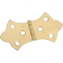 Buy 🛒 National 1-11/16 In. X 3-1/16 In. Miniature Brass Decorative Hinge (2-Pack) 😀