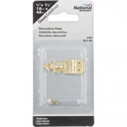 Cheap 🎁 National 5/8 In. X 1-7/8 In. Solid Brass 2-Hole Decorative Hasp 😍 -National Sales Store ItemImage 215396 q5vgb6 3kzlr4 f8gi75