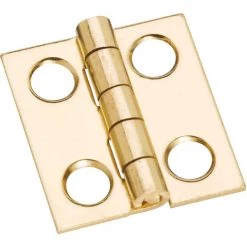 New 🛒 National 3/4 In. X 11/16 In. Medium Clear 🧥 Coat Decorative Hinge 🎁