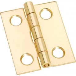 Cheapest 🎉 National 1 In. X 13/16 In. Medium Clear 🧥 Coat Decorative Hinge 🔔