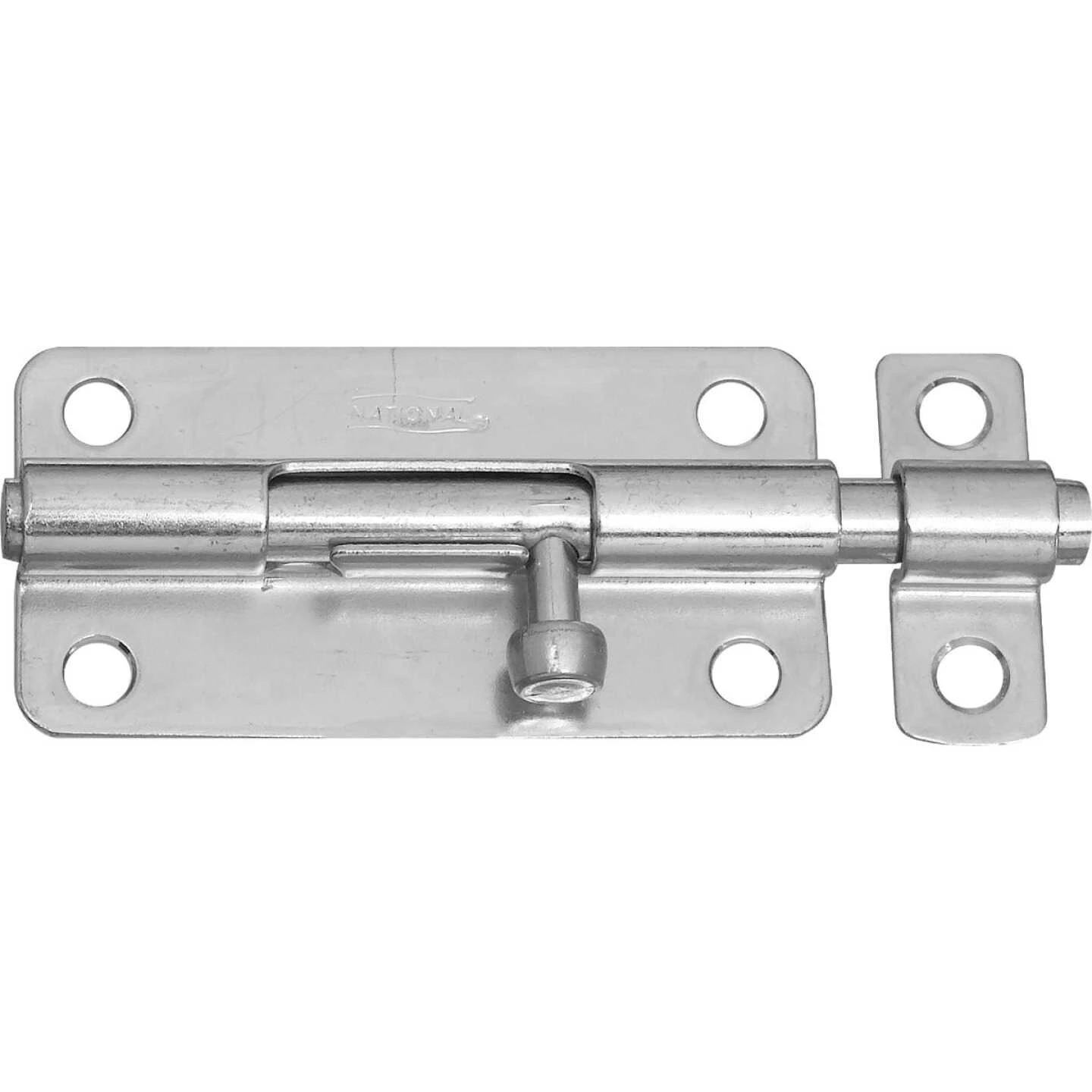 New ๐ National 4 In. Zinc Steel Door Barrel Bolt โจ 3 New ๐ National 4 In. Zinc Steel Door Barrel Bolt โจ